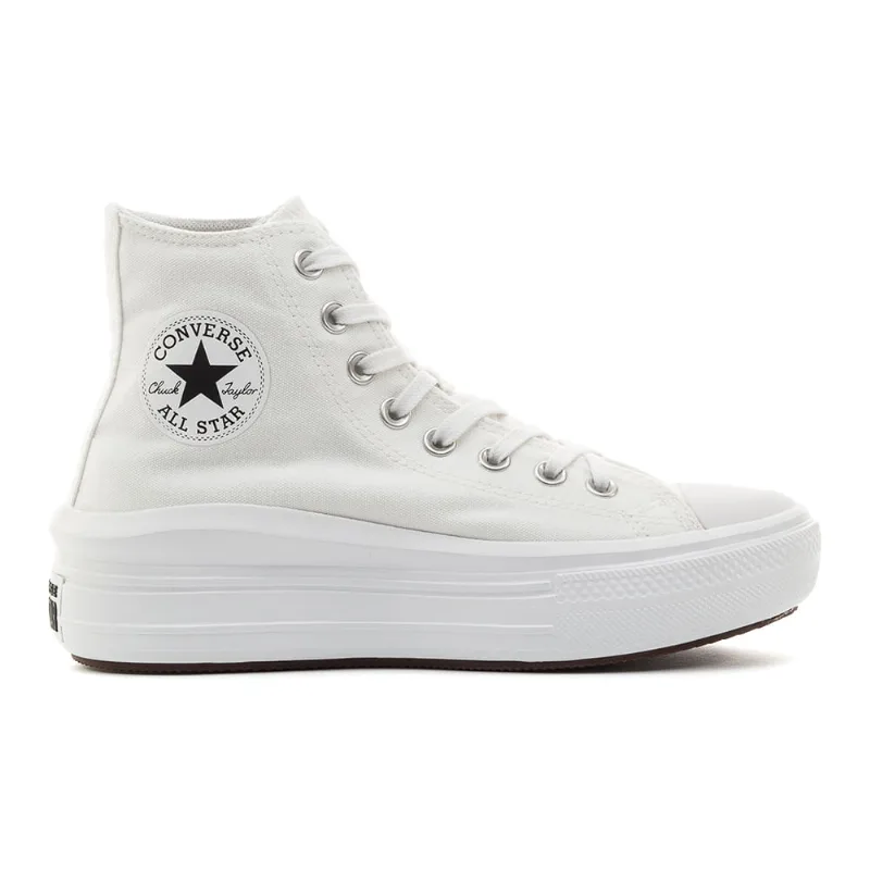 Tênis Converse Chuck Taylor All Star Move Hi Branco/Branco CT15460002.35 - Converse