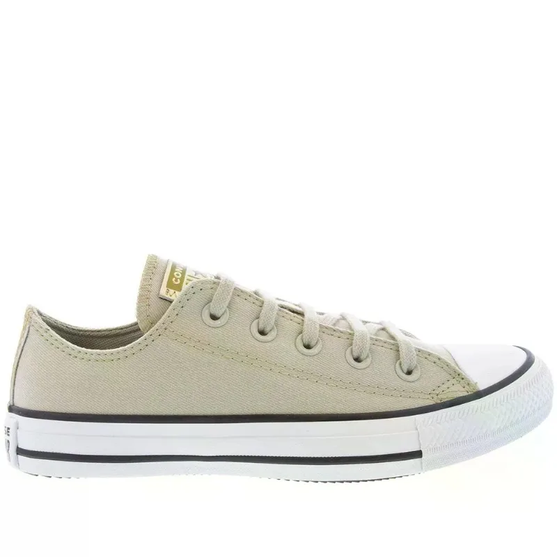 Tenis All Star Chuck Taylor Ref Ct1730 Bege Claro/ouro Claro/branco 038