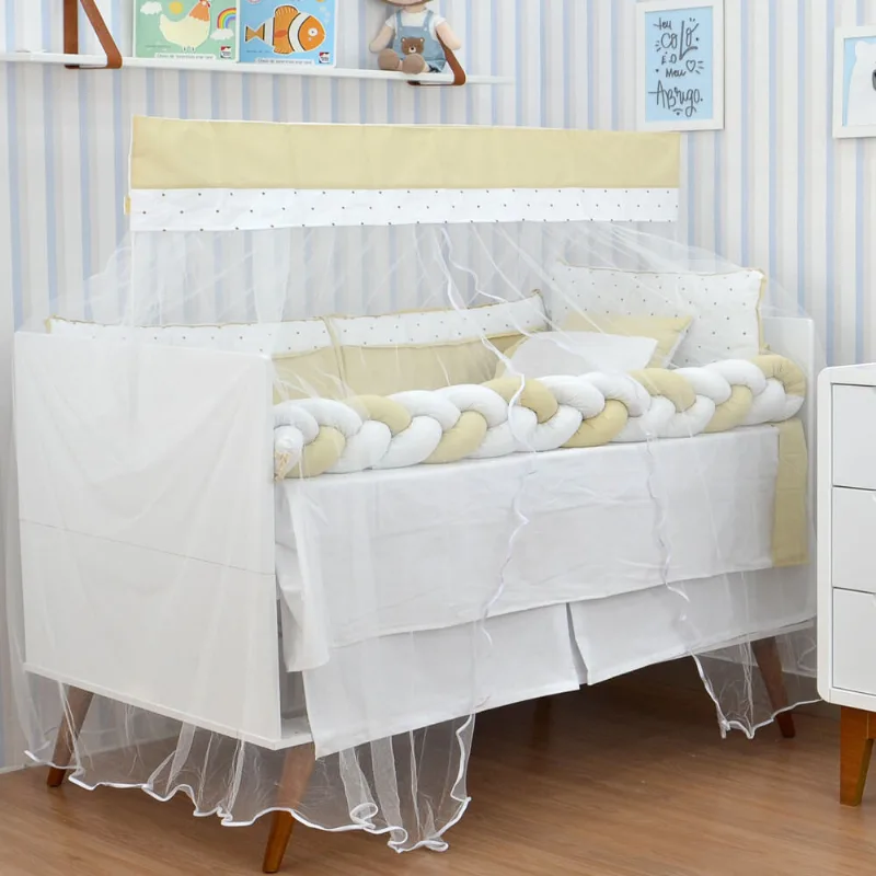 Kit Berço Sonhar 9 peças - 4449801 11 Caqui