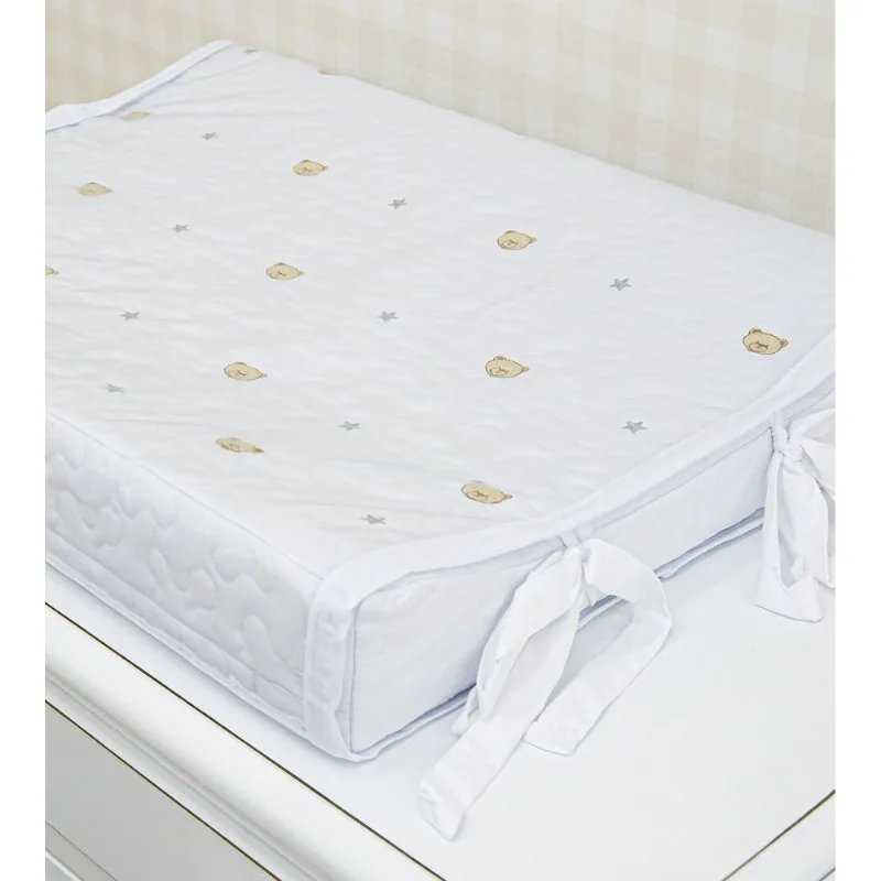 Trocador Anatômico para Cômoda Urso Branco