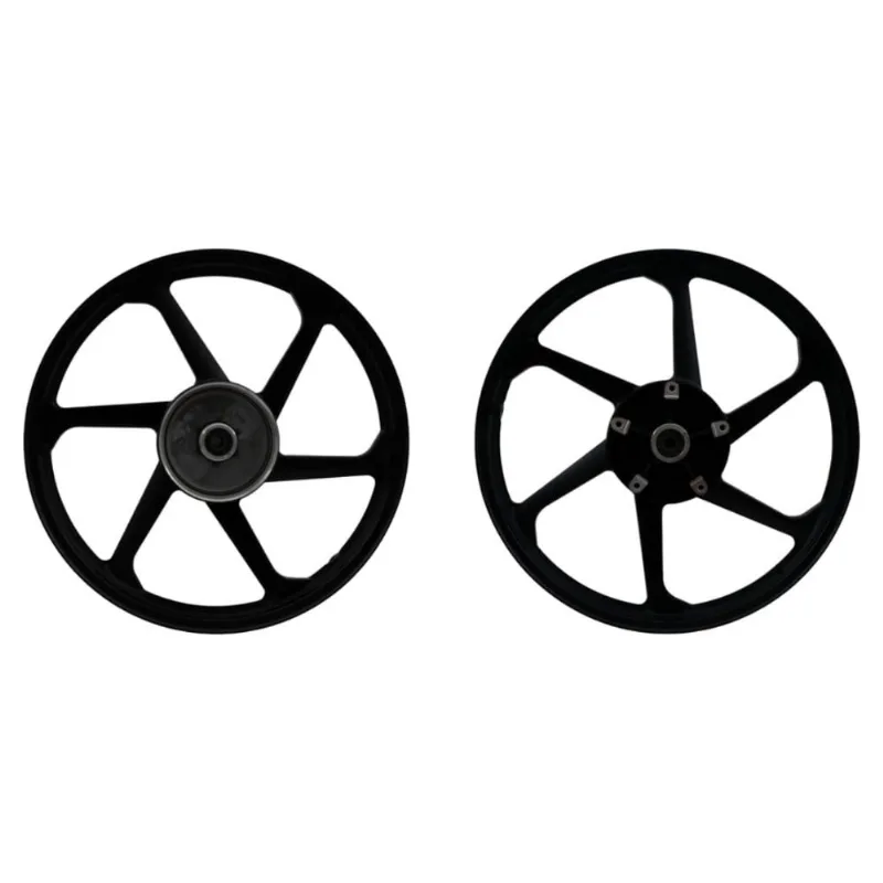 Aro Liga Leve Gear Fazer 150 2014 A 2023 Disco 6 Pontas Preto Fosco (MP)