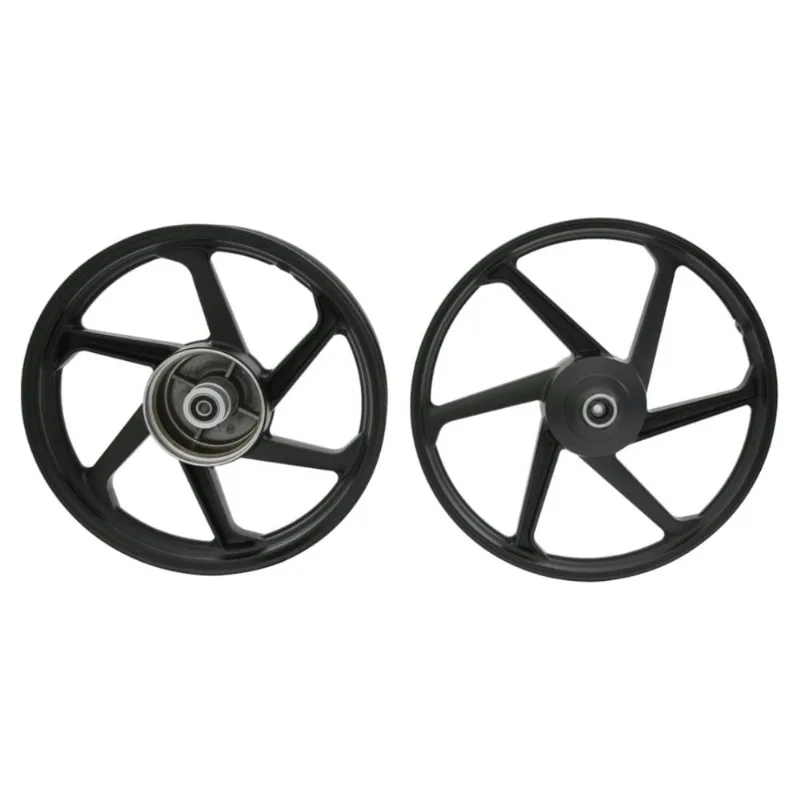 Aro Liga Leve Gear Pop 100/110 2007 A 2015 Tambor 6 Pontas Preto Fosco (MP)