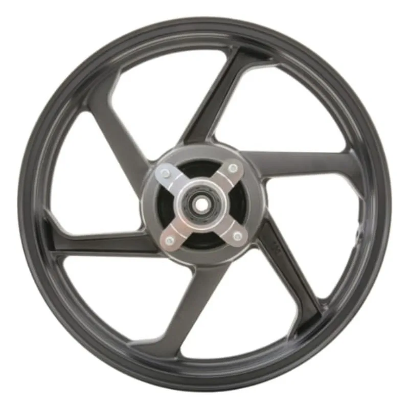 Aro Liga Leve Traseiro Gear Pop 100/110 2007 A 2015 Tambor 6 Pontas Preto Fosco (MP)