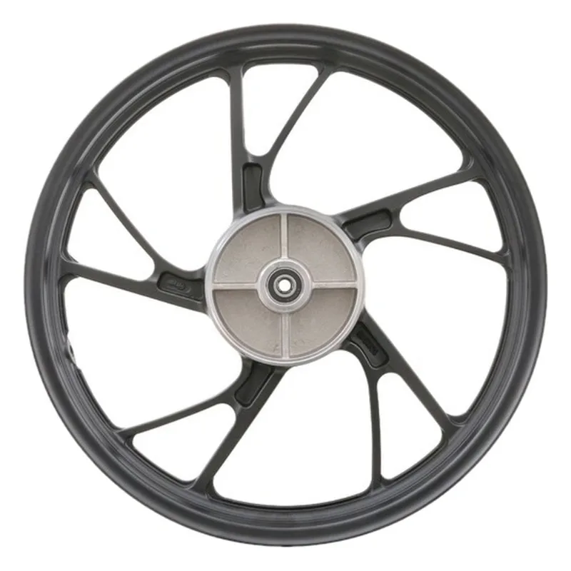 Aro Liga Leve Traseiro Gear Titan 150 2004 A 2013 KS Tambor 5 Pontas Pé De Galinha Preto (MP)
