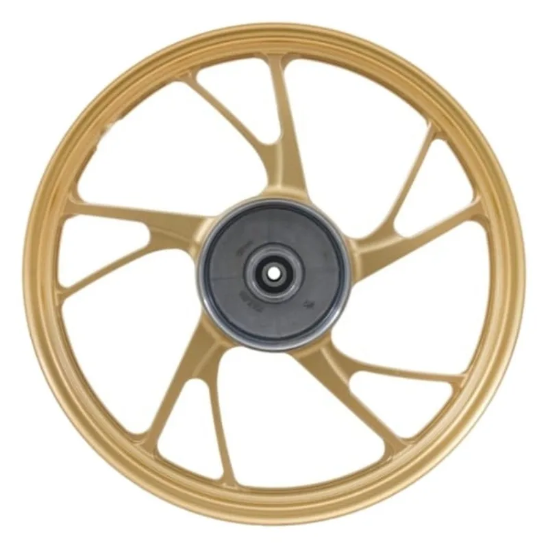 Aro Liga Leve Traseiro Gear Titan 160 2016 A 2025 ESD Disco 5 Pontas Pé De Galinha Dourado (MP)