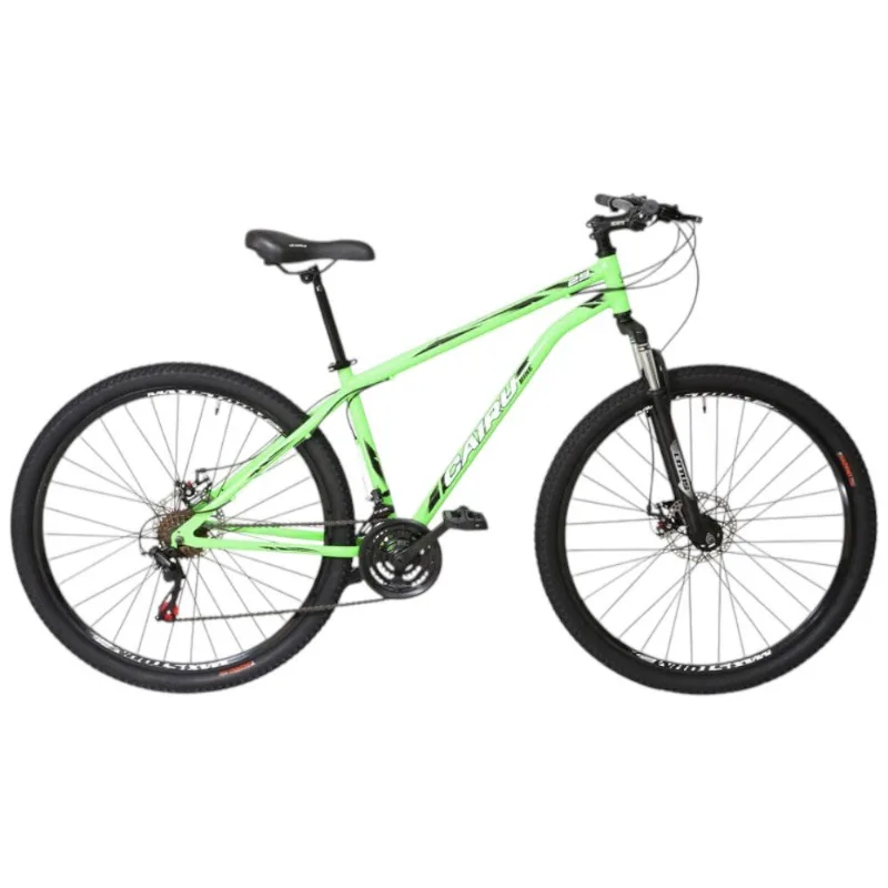 Bicicleta Cairu Aro 29 Aço Flash 21 Velocidades Freio A Disco Verde (MP) - CAIRU