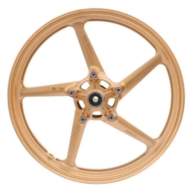 Aro Liga Leve Dianteiro Gear Factor 125 2025 Disco 5 Pontas Dourado (MP)