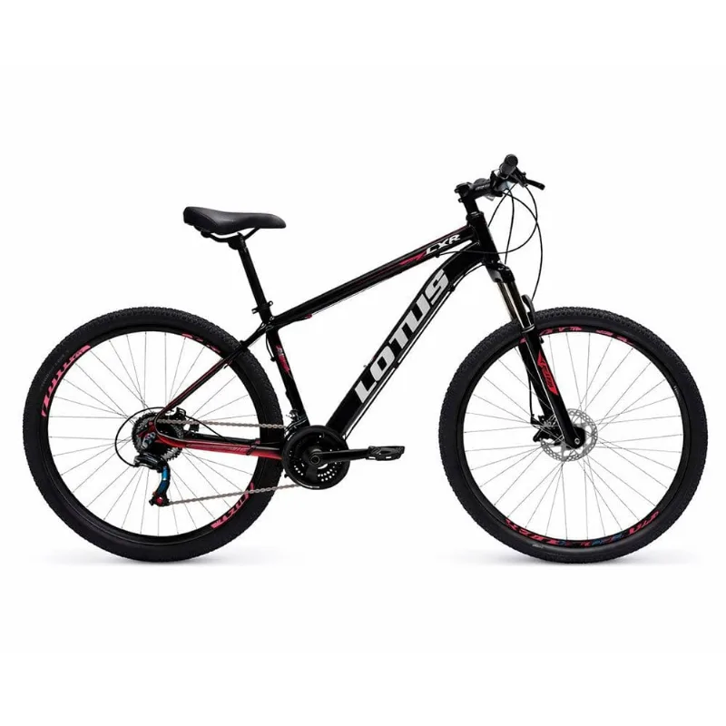 Bicicleta Cairu Aro 29 Lotus Cxr 17.5 21 Velocidades Aluminio Preto E Rosa (MP)