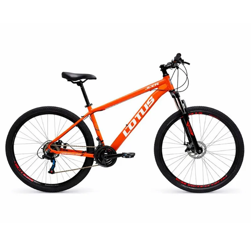 Bicicleta Cairu Aro 29 Lotus Cxr 17.5 21 Velocidades Aluminio Laranja E Preto (MP)