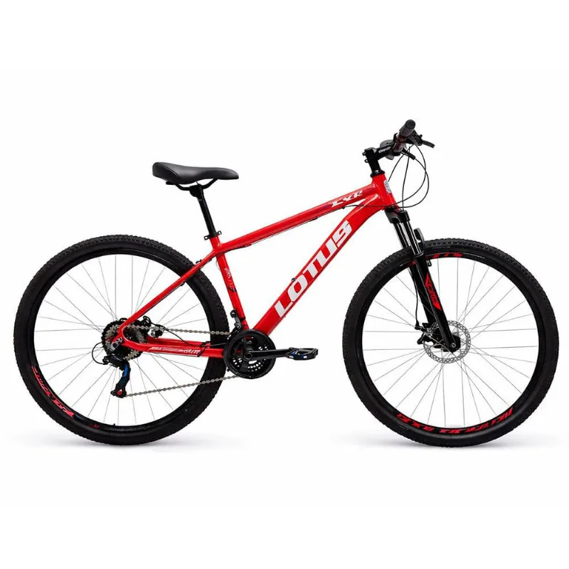 Bicicleta Cairu Aro 29 Lotus Cxr 17.5 21 Velocidades Aluminio Vermelho E Preto (MP) - CAIRU