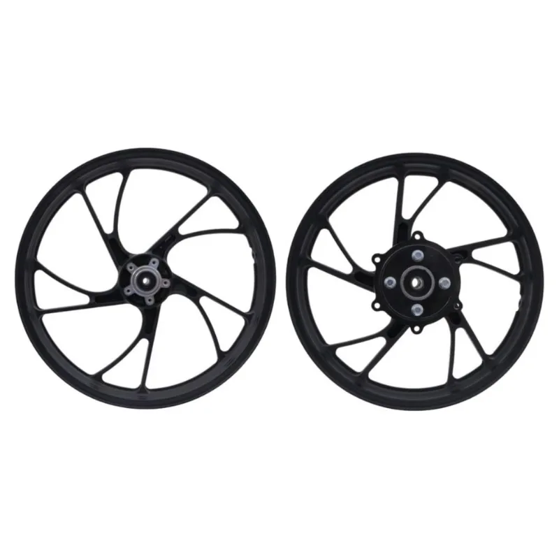 Aro Liga Leve Gear Bros 150/160 2003 A 2024 ESD Disco 5 Pontas Pé De Galinha Preto (MP)