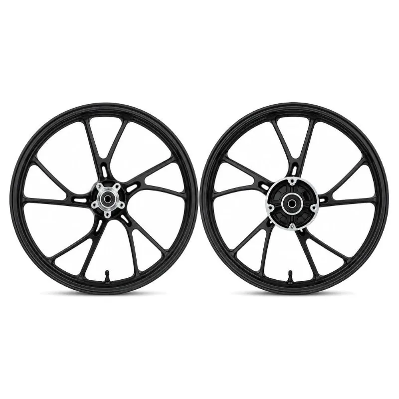 Aro Liga Leve Gear Bros 160 2023 A 2025 ESDD Disco 5 Pontas Pé De Galinha Preto (MP)