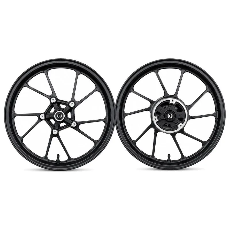 Aro Liga Leve Gear FZ 15 2025 Disco 5 Pontas Pé De Galinha Preto (MP)
