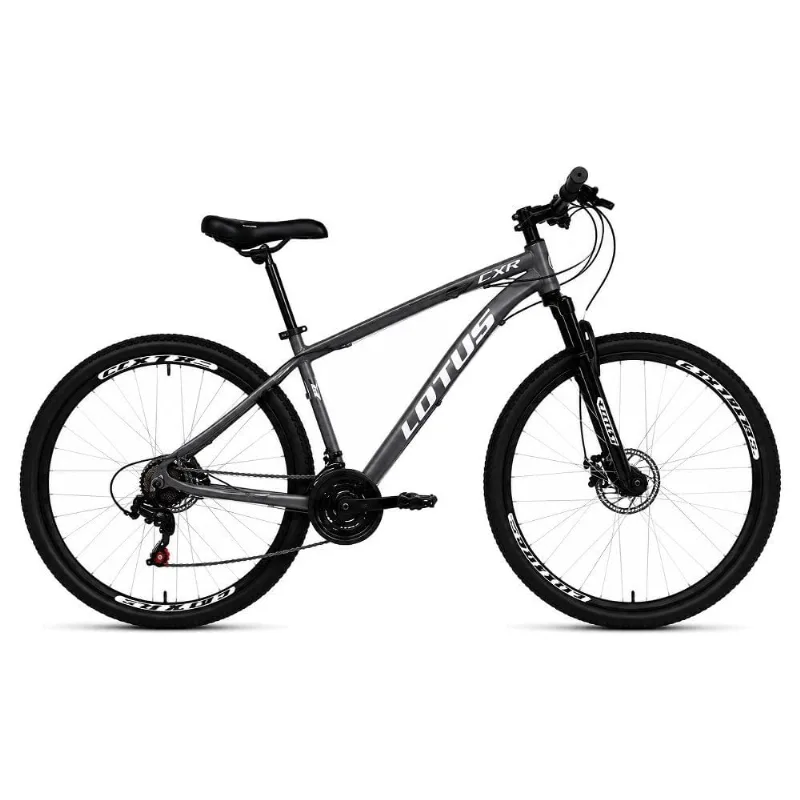 Bicicleta Cairu Lotus CXR Aro 29 17.5 21 Velocidades Alumínio Cinza E Branco (MP)