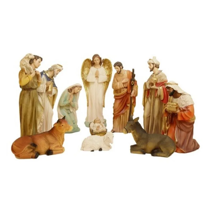 Presépio Natal 40cm Completo 11 Peças Resina Importada