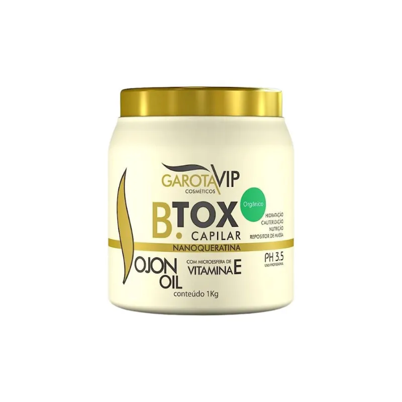Botox Garota Vip B. Tox Capilar Organico 1000g