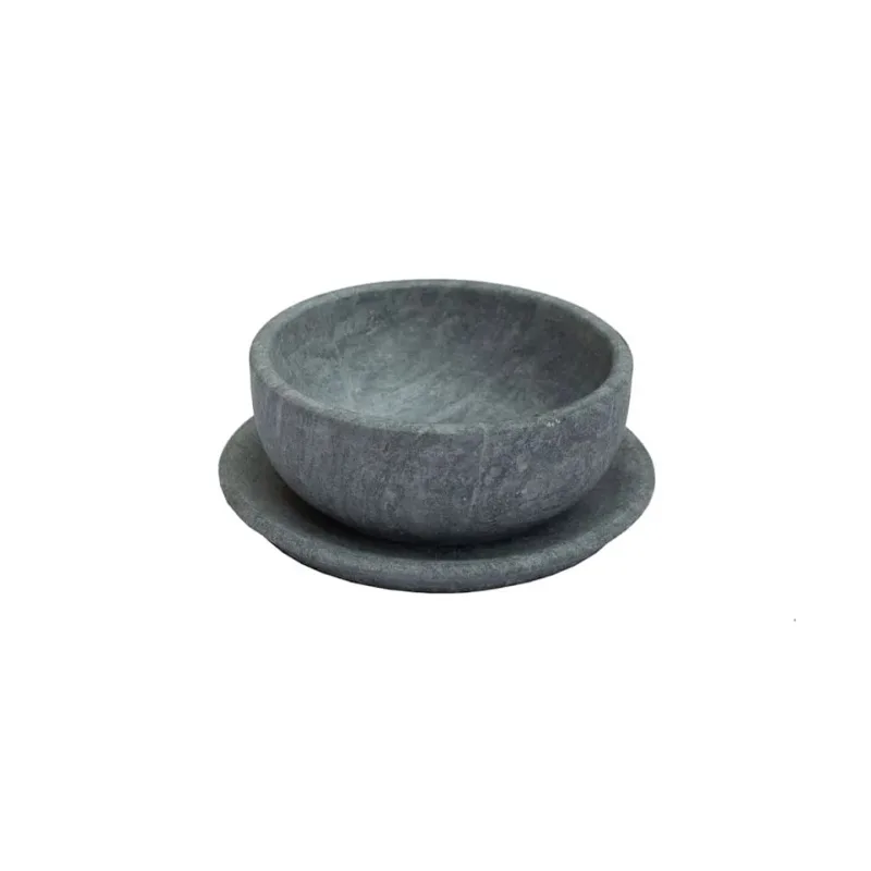 Tigela Bowl com Prato Pedra Sabão 350ml - Industria São Jose