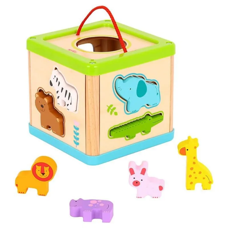 Cubo Educativo Encaixe Animais