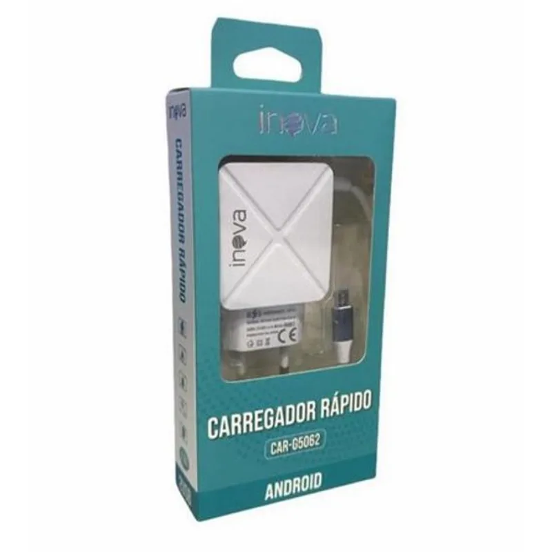 Carregador Rápido Inova Car-g5062 Microusb V8