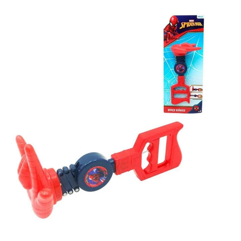 Braço Brinquedo Biônico Spiderman Marvel - Etitoys