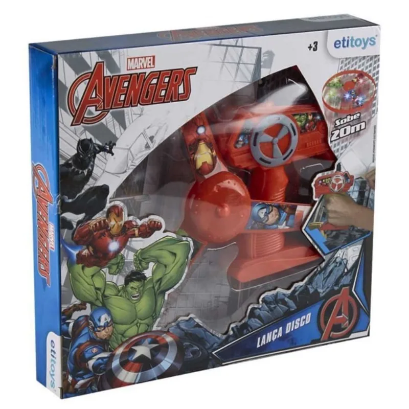 Lança Disco Vingadores Etilux