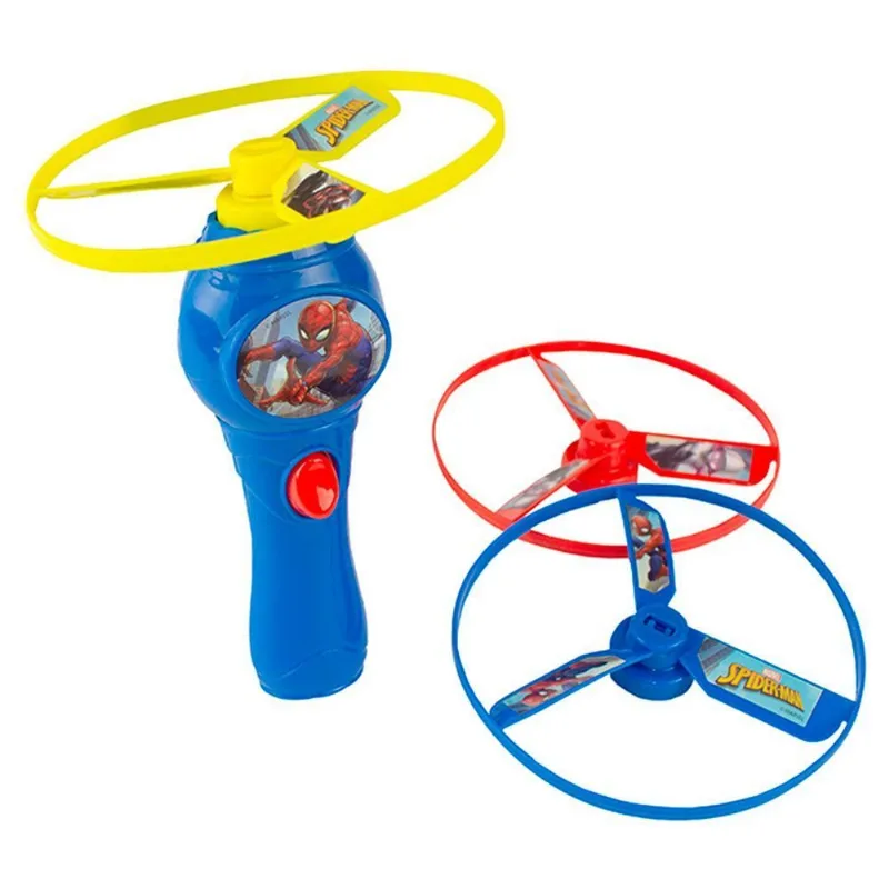 Lança Disco Spiderman 4 Peças Etitoys - YD-519