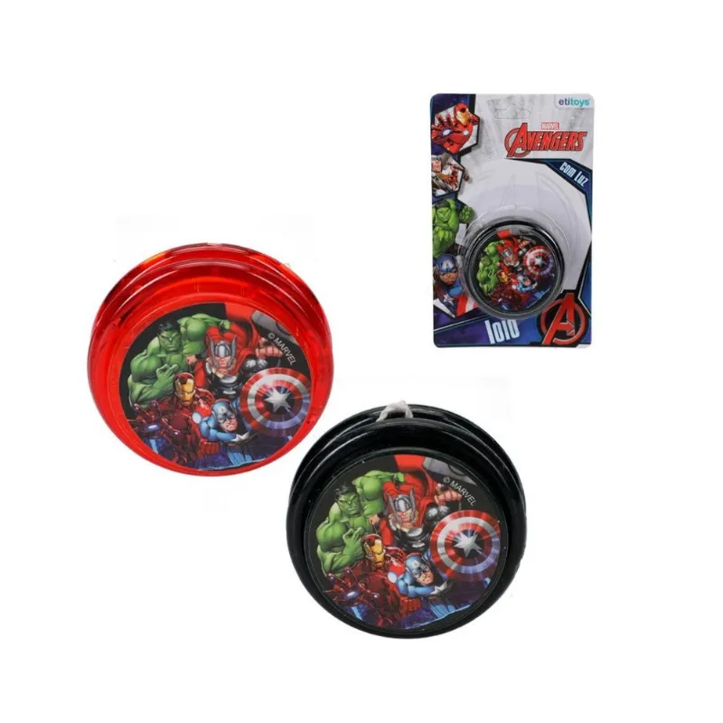 Brinquedo Ioiô com Luz Avengers - Etitoys