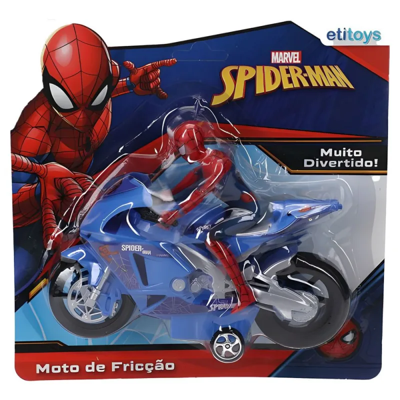 Moto c/ Boneco Etitoys Fric Spider Yd-436 - ETITOYS