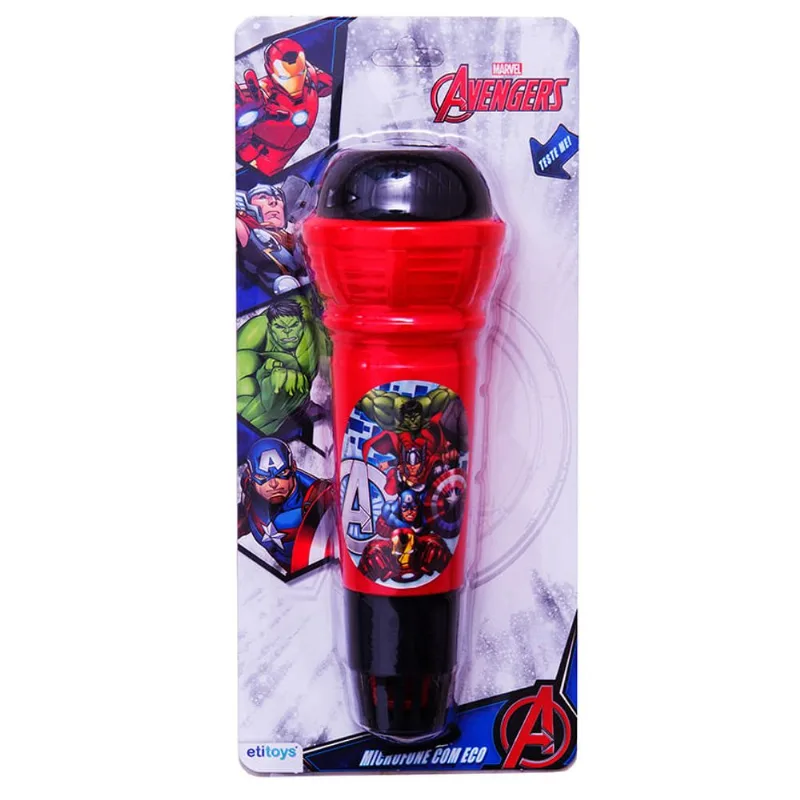 Microfone com Eco G Avengers Etilux