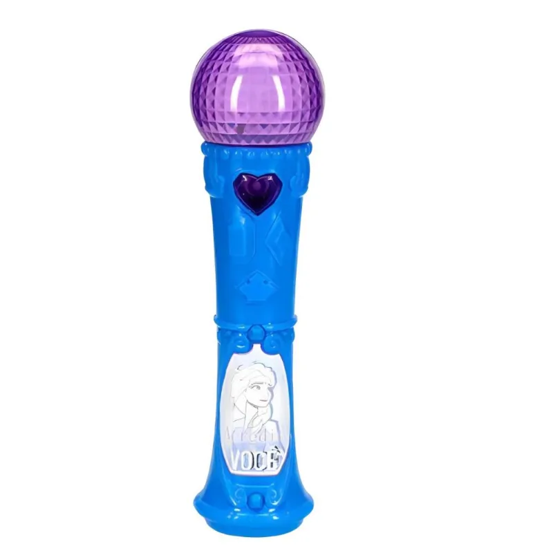 Microfone Com Luz E Som Frozen Etitoys - YD-222