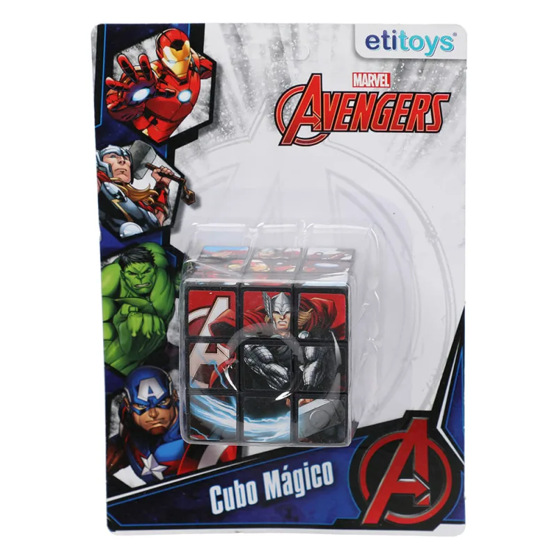 CUBO MÁGICO ETITOYS AVENGERS 54MM - ETITOYS