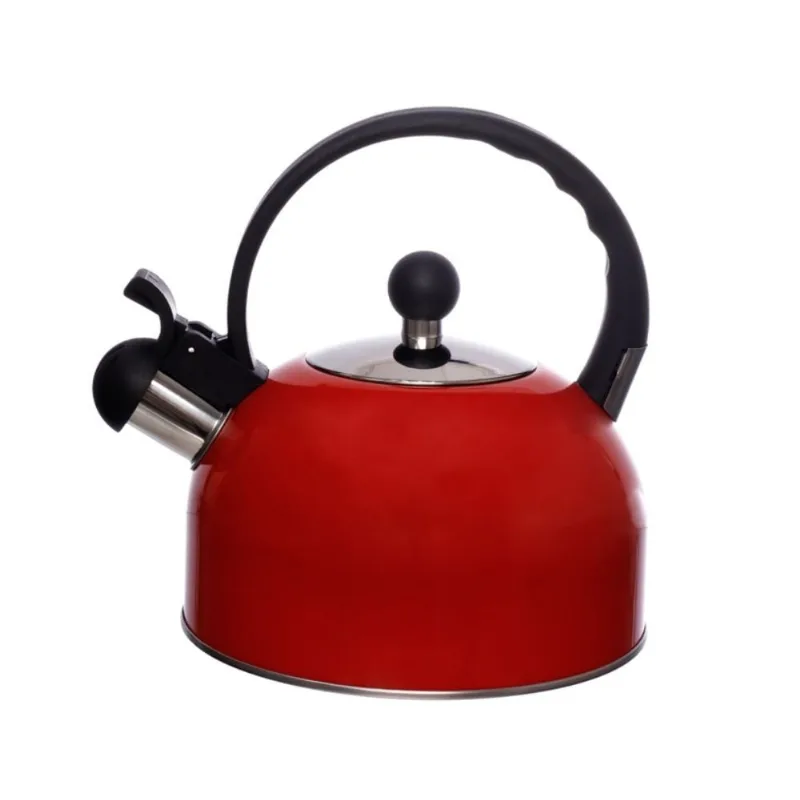 Chaleira de Inox Vermelha 2l Chaleira de Inox Vermelha 2
