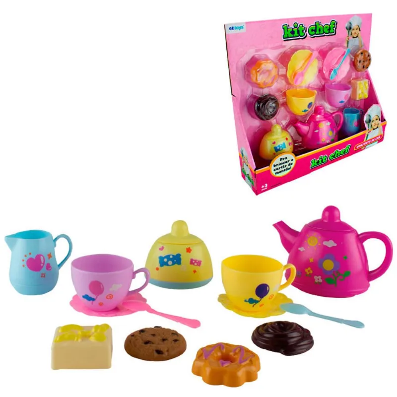 Kit Chá 13 Peças Etilux