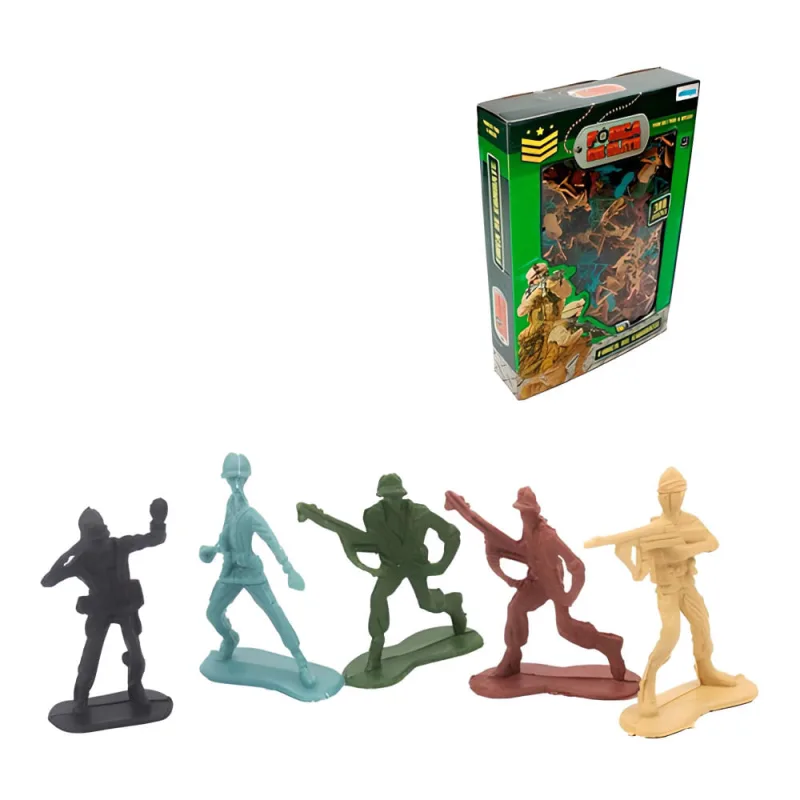 Exercito de Soldadinhos Etitoys Bq-069 45 Peças - ETITOYS