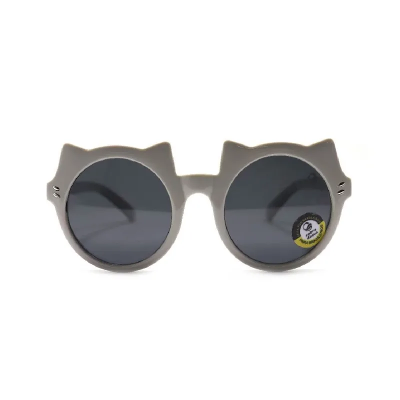 Óculos De Sol Infantil Cobra D'agua Nv90021 Inf.Fem - Cinza
