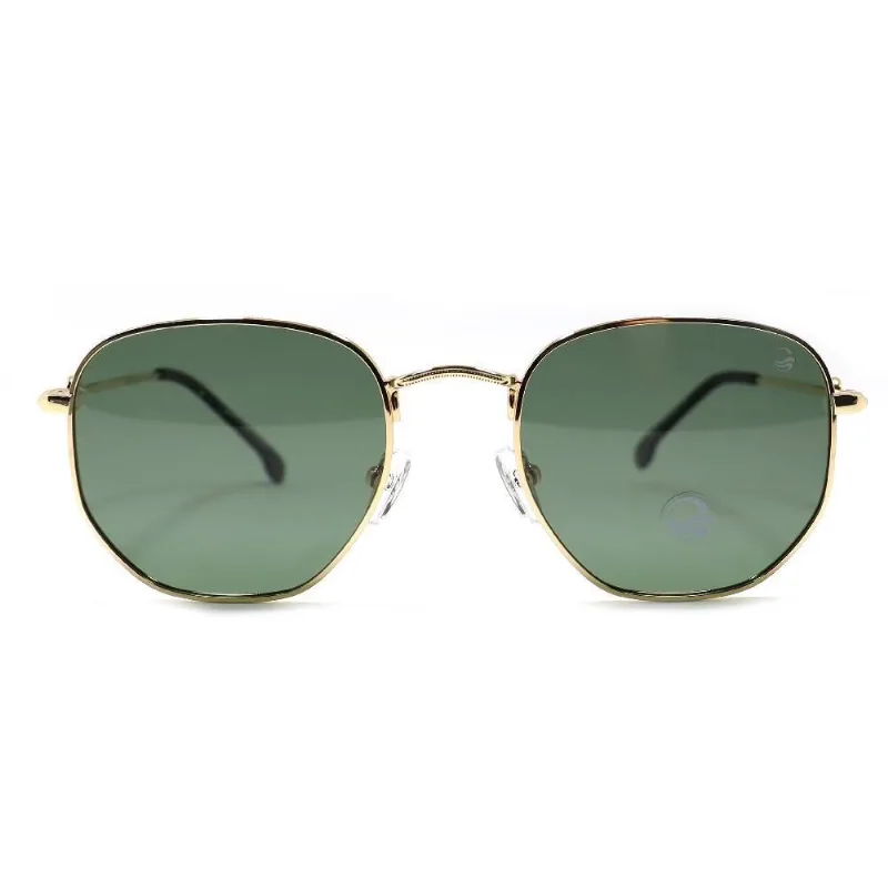 Óculos De Sol Masculino Cobra D'agua Cda 015 C100 - Dourado