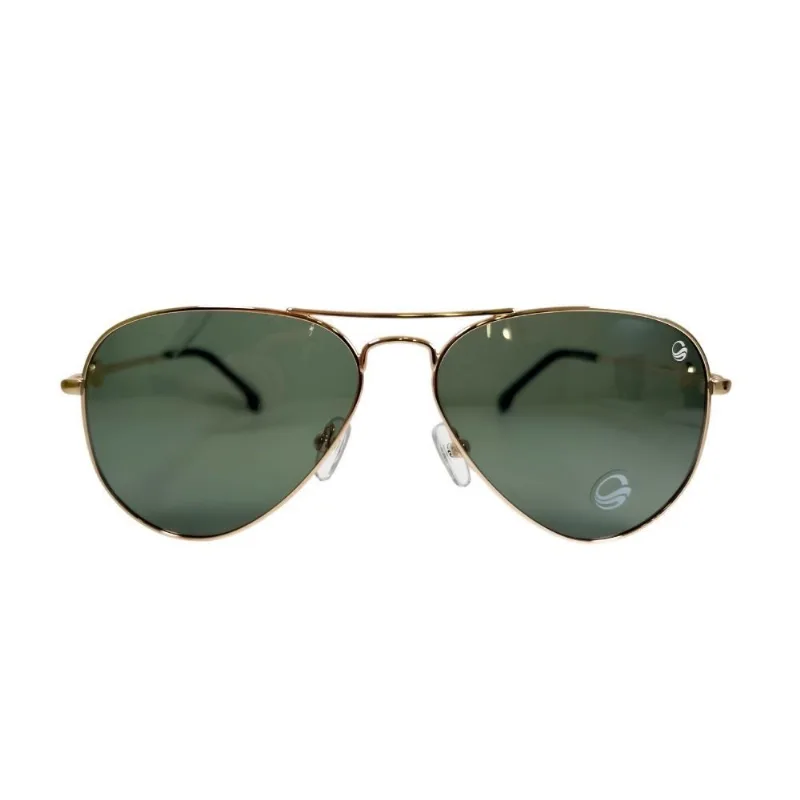Óculos De Sol Masculino Cobra D'agua Cda 016 C100 - Dourado
