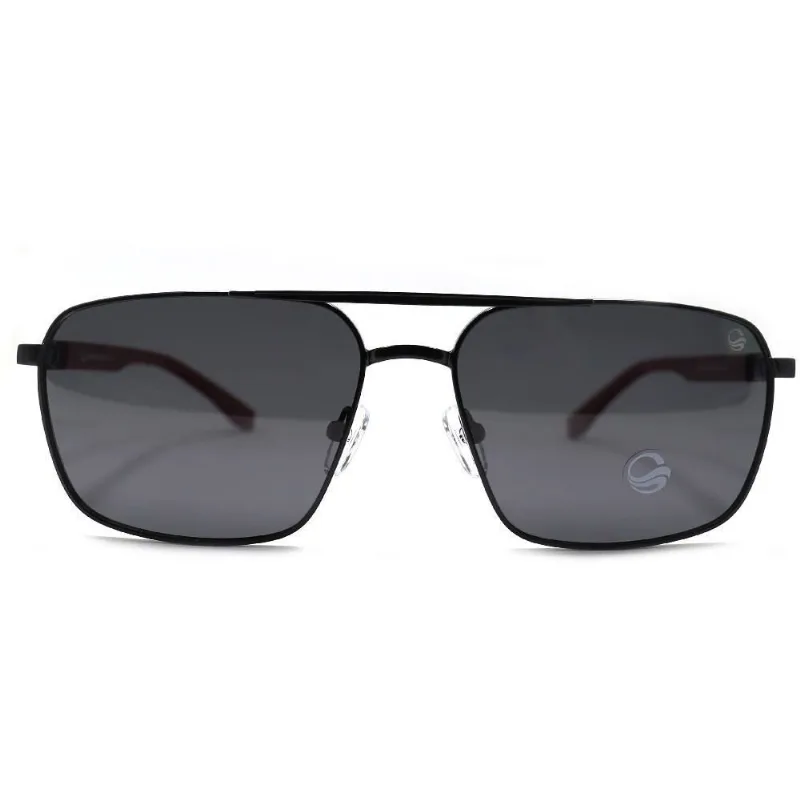 Óculos De Sol Masculino Cobra D'agua Cda 021 C300 - Preto e Vermelho