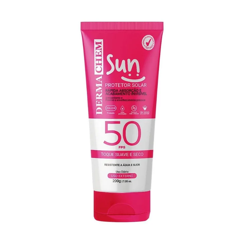 Protetor Solar Dermachem Sun FPS 50 120g - Dermachem