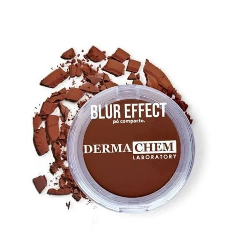 Derma Chem Po Compacto Facial D21 Marrom 10gr