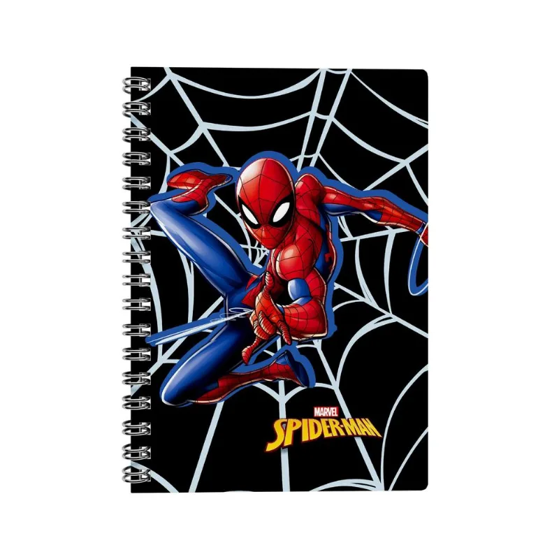 Caderno Universitário 1x1 80 Folhas Capa Dura Spider Man