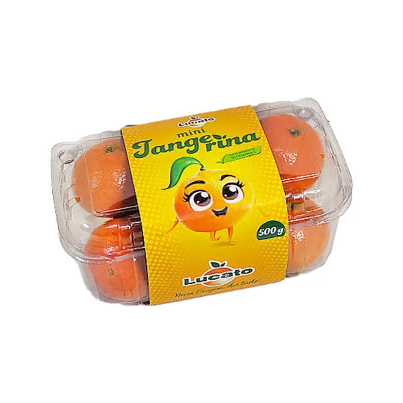 Mini Tangerina Lucato Bandeja 500g