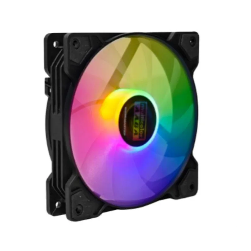 Cooler Fan AFC-AH1 30 Leds 5 Cores 1200 RPM 12VDC Preto K-MEX - K-mex