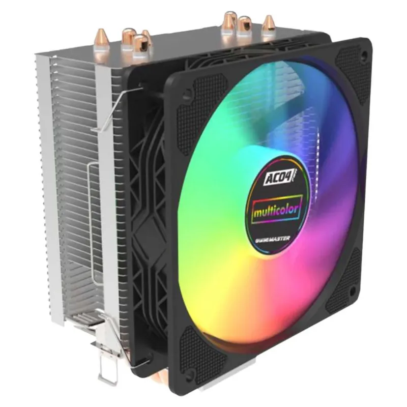 Cooler Para Processador Intel/amd Ac04 Multicolor