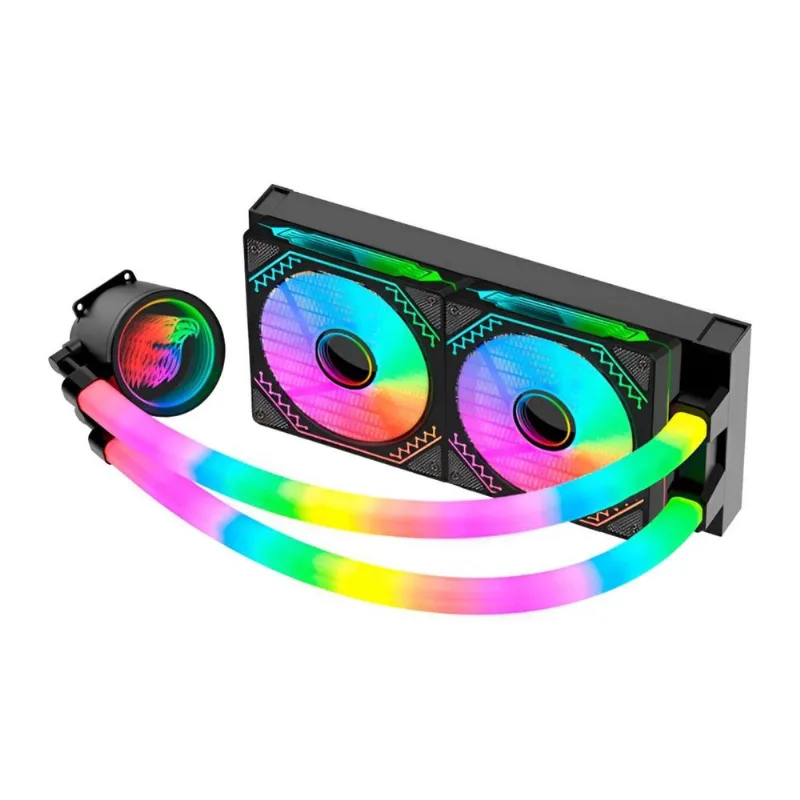 Water Cooler K-mex Wac9 Infinite 240mm - Bifrost - Argb - Preto - Wac9f123apdab0x - K-mex