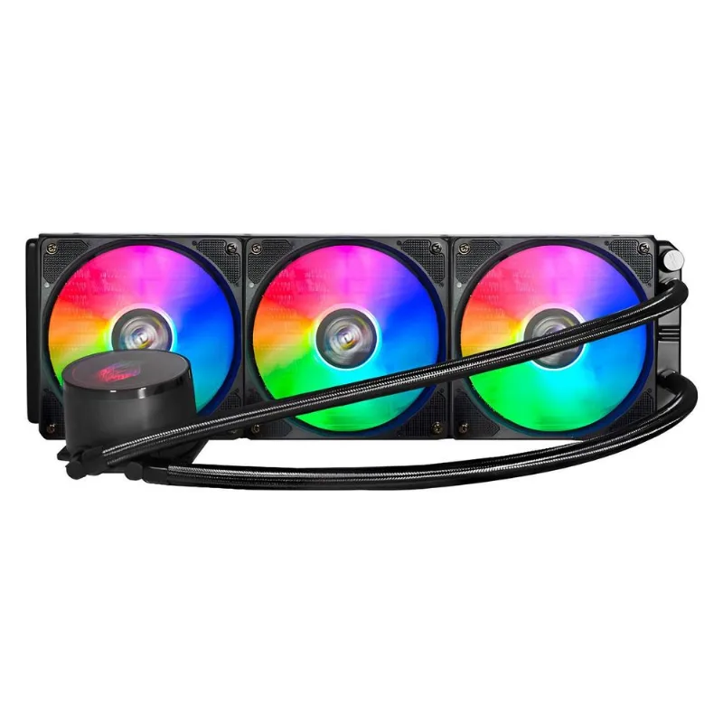 Water Cooler K-mex Waco 360mm Rgb Painel Digital - K-mex