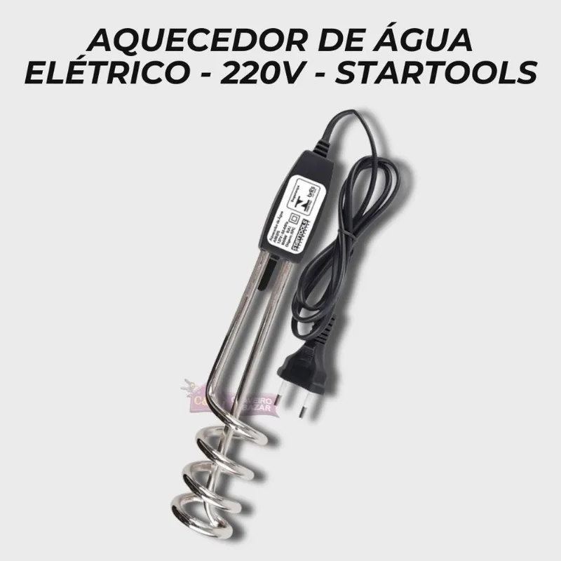 Aquecedor De Água Rabo Quente Elétrico 127v Startools
