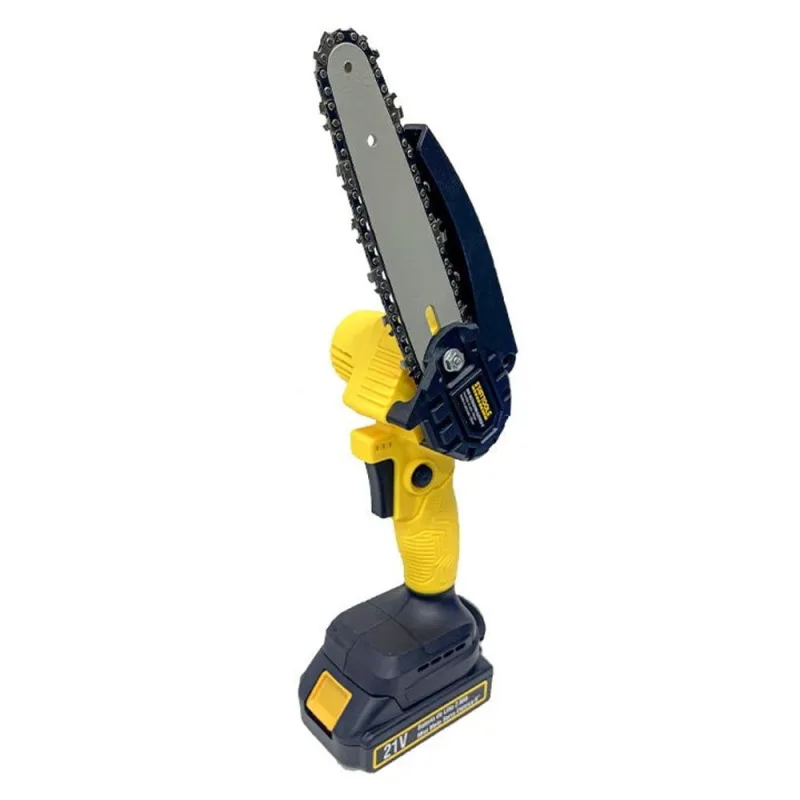 Mini Motosserra Elétrica 6'' Com Bateria Recarregável Bivolt - Genérica - Utilidades Domesticas