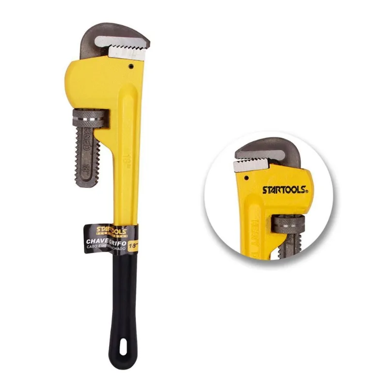 Chve De Grifo Cabo Emborrachado Pro 12''
