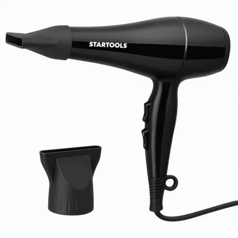 Secador de Cabelo Profissional 1800W 127V - Preta